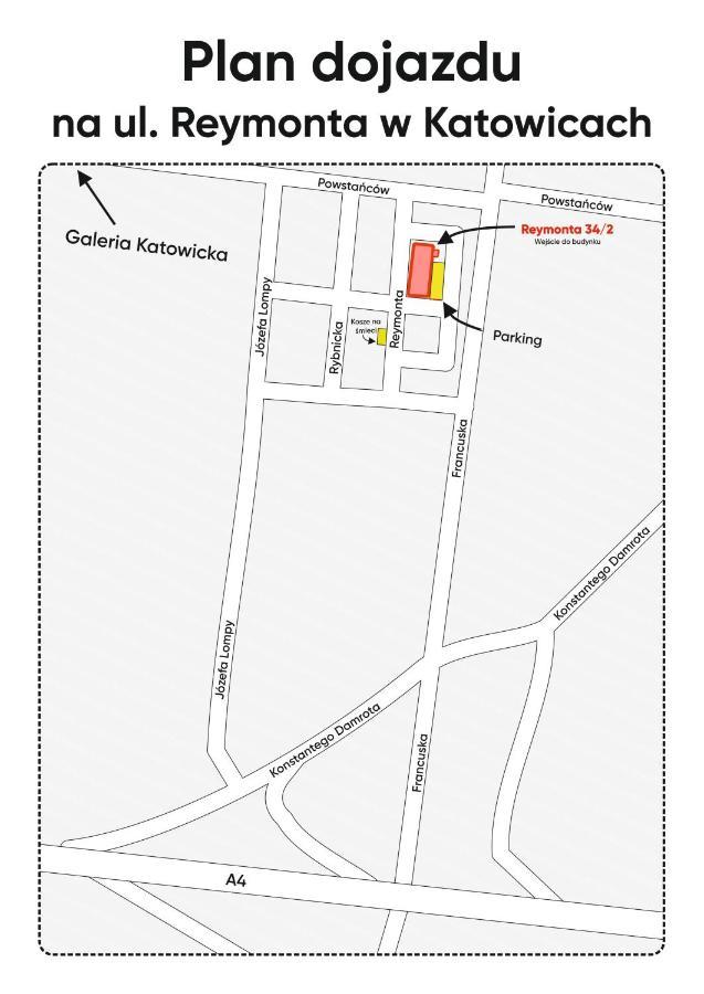 Kairos Apartments - City - Darmowy Parking, Scisle Centrum Katowice Extérieur photo